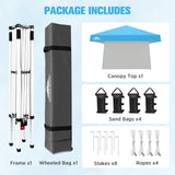 10x10 Pop Up Canopy Tent, Compact Canopy - Eagle Peak®
