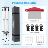 10x10 Pop Up Canopy Tent, Compact Canopy - Eagle Peak®