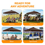 10x10 Pop Up Canopy Tent Easy Up Canopy Outdoor - Eagle Peak®