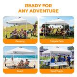 10x10 Pop Up Canopy Tent Easy Up Canopy Outdoor - Eagle Peak®