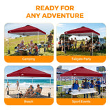 10x10 Pop Up Canopy Tent Easy Up Canopy Outdoor - Eagle Peak®