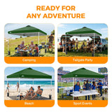 10x10 Pop Up Canopy Tent Easy Up Canopy Outdoor - Eagle Peak®