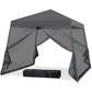 10x10 Slant Leg Easy Setup Pop Up Canopy Tent - Eagle Peak®