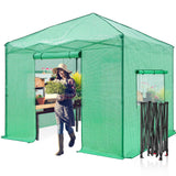 10x10 Walk In Pop Up Greenhouse - Eagle Peak Custom Canopy Tent