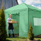 10x10 Walk In Pop Up Greenhouse - Eagle Peak