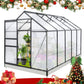 10x6x7 Polycarbonate and Aluminum Walk - in Greenhouse - Eagle Peak Custom Canopy Tent