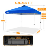 12x12 ft Pop Up Canopy Tent - Eagle Peak