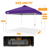 12x12 ft Pop Up Canopy Tent - Eagle Peak