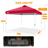 12x12 Pop Up Canopy Tent Easy Up Canopy Outdoor - Eagle Peak®