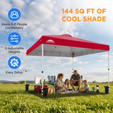 12x12 Pop Up Canopy Tent Easy Up Canopy Outdoor - Eagle Peak®