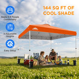 12x12 Pop Up Canopy Tent Easy Up Canopy Outdoor - Eagle Peak®