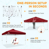 12x12 Pop Up Canopy Tent Easy Up Canopy Outdoor - Eagle Peak®