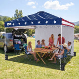 12x12 Pop Up Canopy Tent with 1 Sidewall - Eagle Peak®