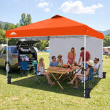 12x12 Pop Up Canopy Tent with 1 Sidewall - Eagle Peak®