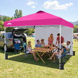 12x12 Pop Up Canopy Tent with 1 Sidewall - Eagle Peak®
