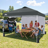12x12 Pop Up Canopy Tent with 1 Sidewall - Eagle Peak®
