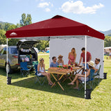 12x12 Pop Up Canopy Tent with 1 Sidewall - Eagle Peak®