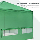 12x8 Pop Up Replacement Greenhouse Cover (GH96 - GRN - AZ - SP017) - Eagle Peak Canopy and Outdoor Products