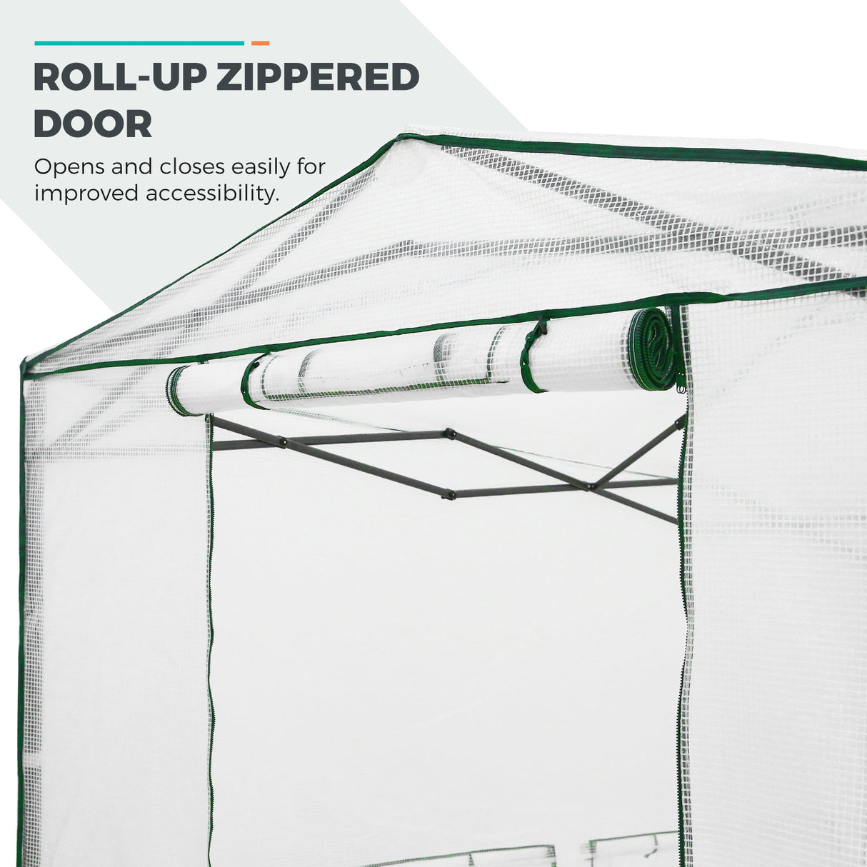 12x8 Pop Up Replacement Greenhouse Cover (GH96 - GRN - AZ - SP017) - Eagle Peak Canopy and Outdoor Products