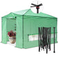 12x8 Portable Large Walk - in Pop Up Greenhouse - Eagle Peak