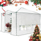 12x8 Portable Large Walk - in Pop Up Greenhouse - Eagle Peak Custom Canopy Tent