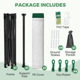 12x8 Walk In Pop Up Greenhouse, Support Pole - Eagle Peak®