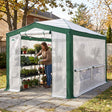 12x8 Walk In Pop Up Greenhouse, Support Pole - Eagle Peak®
