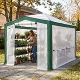 12x8 Walk In Pop Up Greenhouse, Support Pole - Eagle Peak®