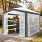 12x8 Walk In Pop Up Greenhouse, Support Pole - Eagle Peak®