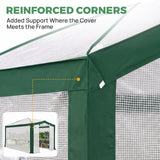 12x8 Walk In Pop Up Greenhouse, Support Pole - Eagle Peak®
