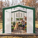 12x8 Walk In Pop Up Greenhouse, Support Pole - Eagle Peak®