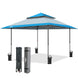 13x13 Pop Up Canopy Tent, Auto Extended Eaves - Eagle Peak®
