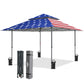 13x13 Pop Up Canopy Tent, Auto Extended Eaves - Eagle Peak®