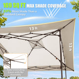 13x13 Pop Up Canopy Tent Sidewall, Extended Eaves - Eagle Peak®
