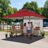 13x13 Pop Up Canopy Tent With Sidewall - Eagle Peak®