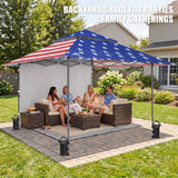 13x13 Pop Up Canopy Tent With Sidewall - Eagle Peak®