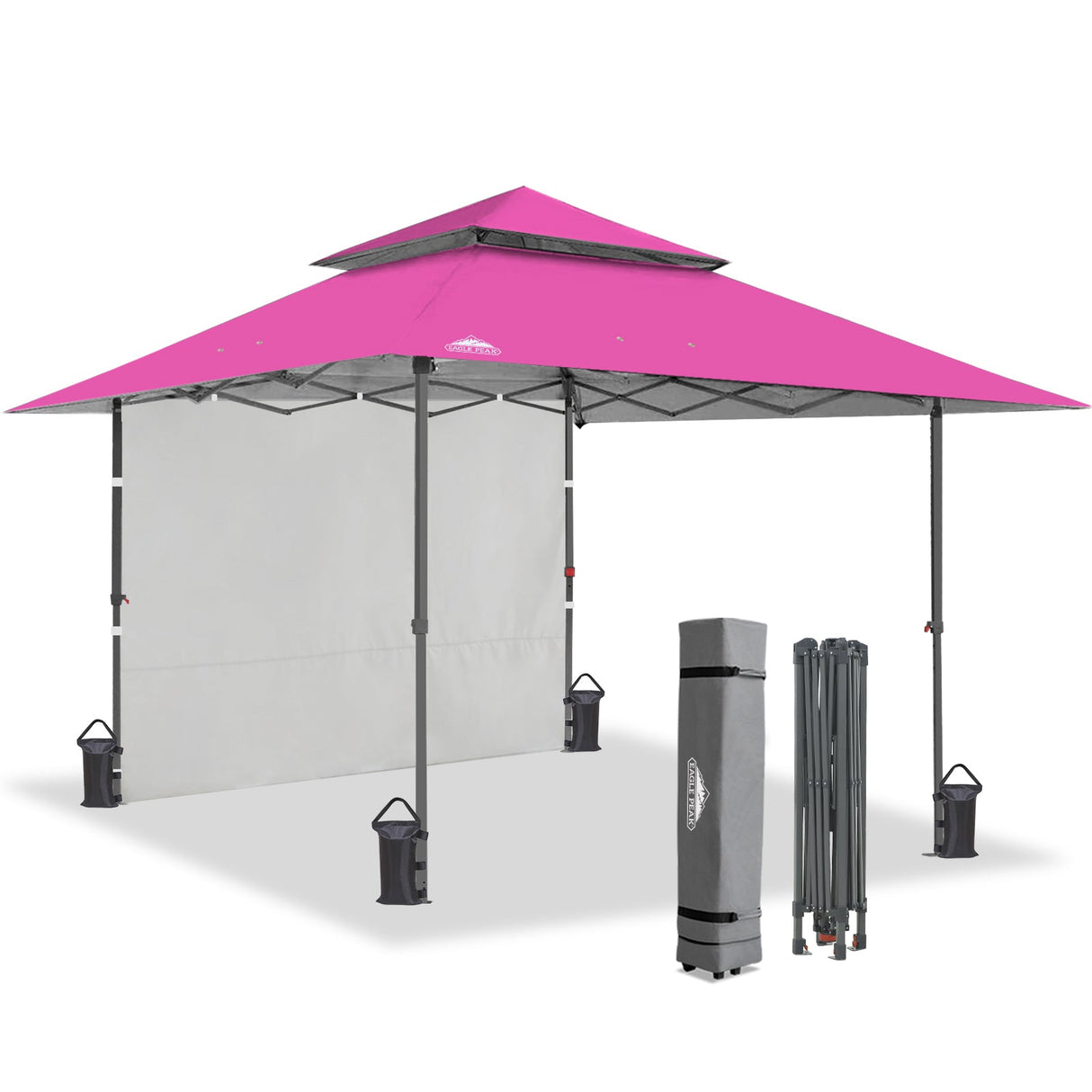 13x13 Pop Up Canopy Tent With Sidewall - Eagle Peak®