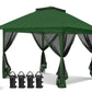 13x13 Pop Up Gazebo with Netting w/ 169 sqft of Shade - Eagle Peak Custom Canopy Tent