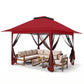 13x13 Pop Up Gazebo with Netting w/ 169 sqft of Shade - Eagle Peak®