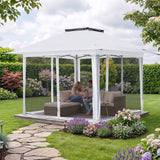 13x13 Pop Up Gazebo with Netting w/ 169 sqft of Shade - Eagle Peak®