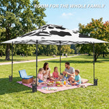 13x13 Straight Leg Pop Up Canopy Tent with 169 sqft of Shade - Eagle Peak