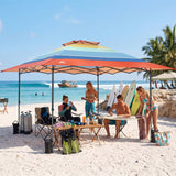13x13 Straight Leg Pop Up Canopy Tent with 169 sqft of Shade - Eagle Peak