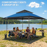 13x13 Straight Leg Pop Up Canopy Tent with 169 sqft of Shade - Eagle Peak®