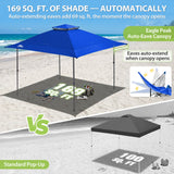 13x13 Straight Leg Pop Up Canopy Tent with 169 sqft of Shade - Eagle Peak®