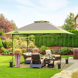 13x13 Straight Leg Pop Up Canopy Tent with 169 sqft of Shade - Eagle Peak Custom Canopy Tent