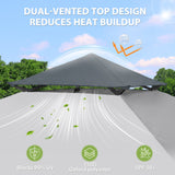 13x13 Straight Leg Pop Up Canopy Tent with 169 sqft of Shade - Eagle Peak®
