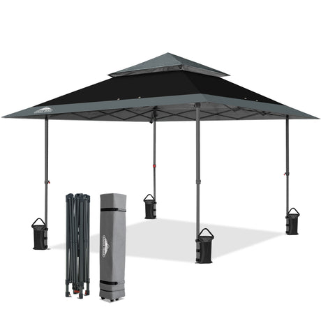 13x13 Straight Leg Pop Up Canopy Tent with 169 sqft of Shade - Eagle Peak®
