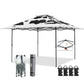 13x13 Straight Leg Pop Up Canopy Tent with 169 sqft of Shade - Eagle Peak®