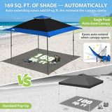 13x13 Straight Leg Pop Up Canopy Tent with 169 sqft of Shade - Eagle Peak®