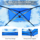13x13 Straight Leg Pop Up Canopy Tent with 169 sqft of Shade - Eagle Peak